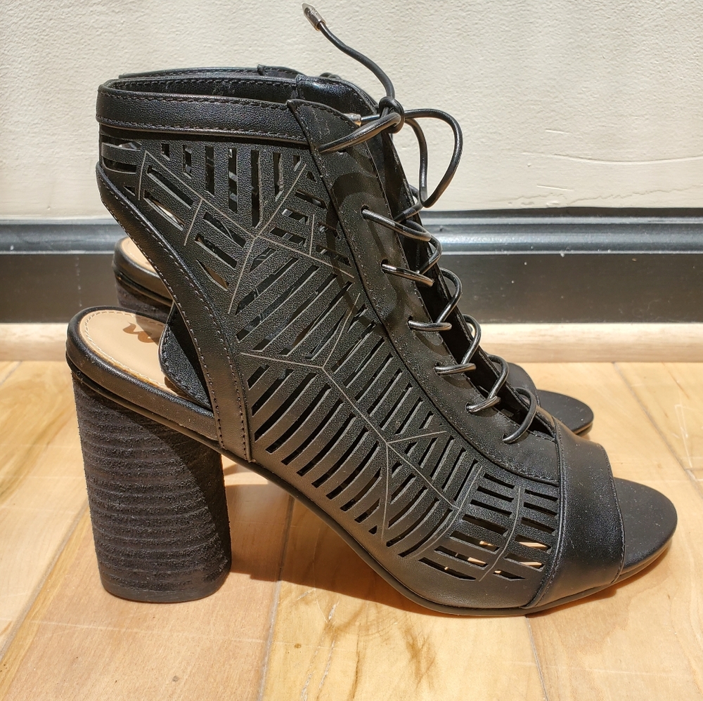 Sam Edelman Rocco caged sandal/open-toe booties